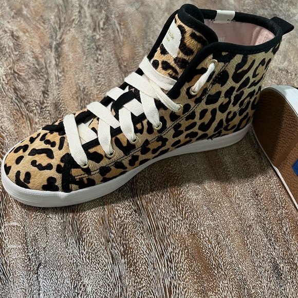 Kate Spade X Keds Leopard high tops - Picture 4 of 5